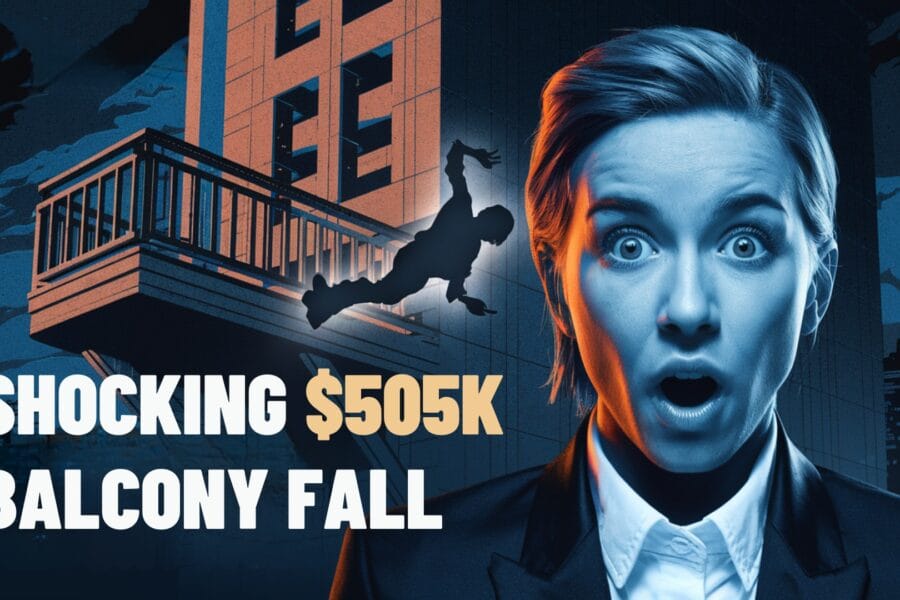 Shocking $505,000 public liability payout for balcony collapse injury in WA. Compensation case highlights builder and council negligence.